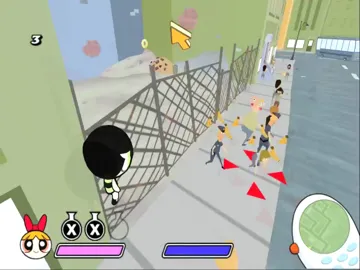 The Powerpuff Girls - Relish Rampage screen shot game playing
